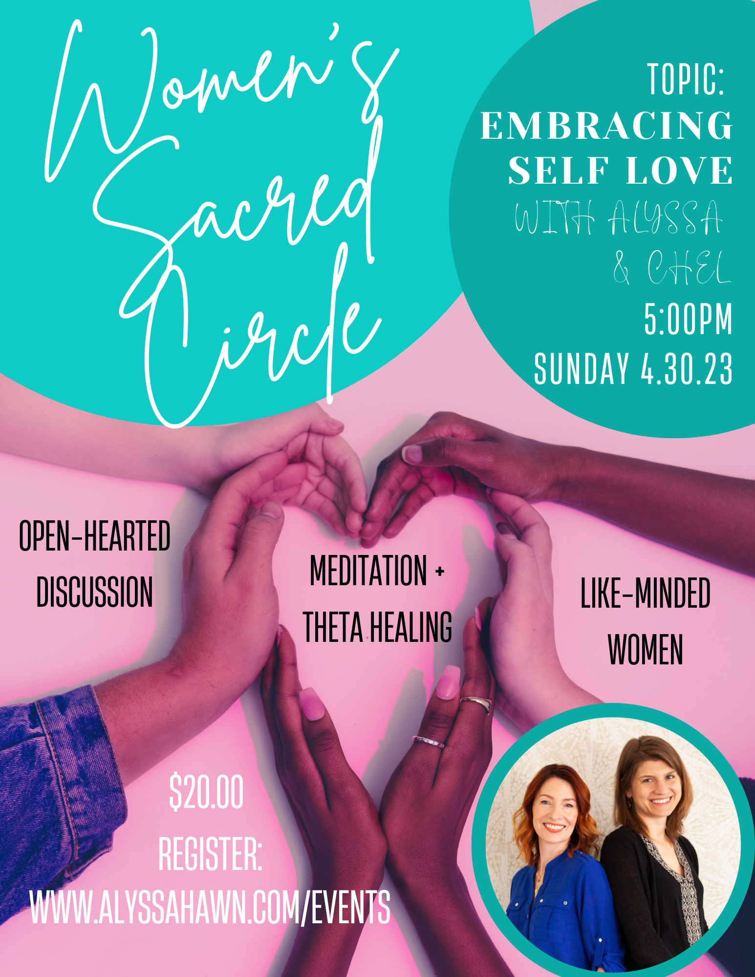 Self Love Circle Flyer